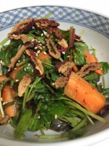 なつめ料理 サラダ ナツメチップスサラダ